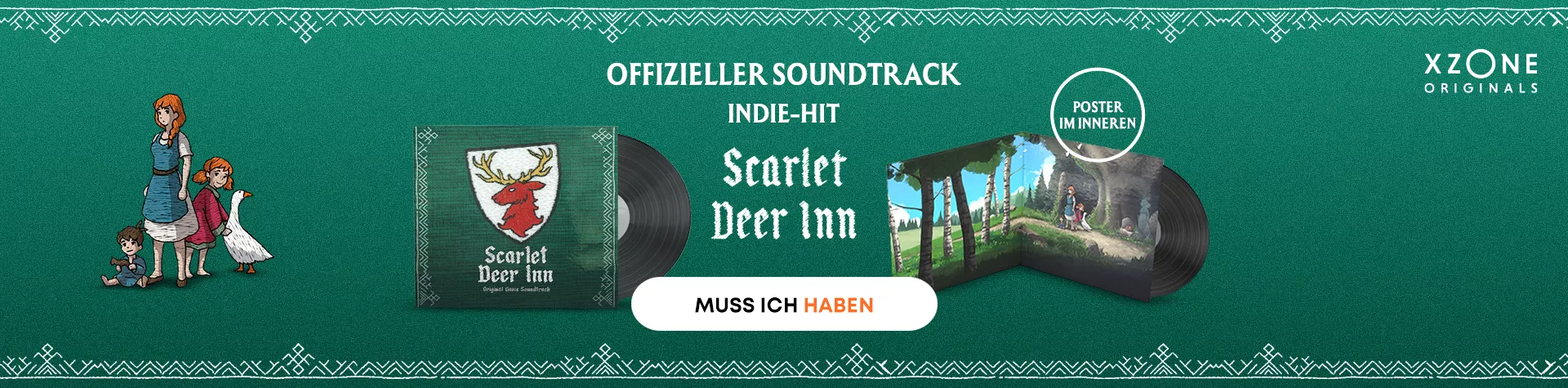 Scarlet Deer Inn vinyl