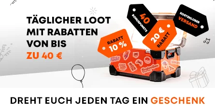 Schaut jeden Tag bei Xzone vorbei, holt euch eure Geburtstagsbelohnung und sichert euch bis zu 40 € Guthaben für euren Einkauf