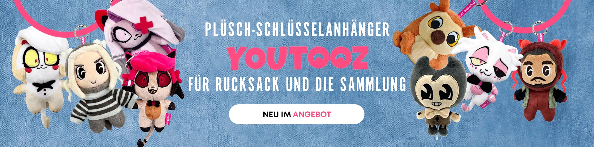 Youtooz - Plüsch-Schlüsselanhänger