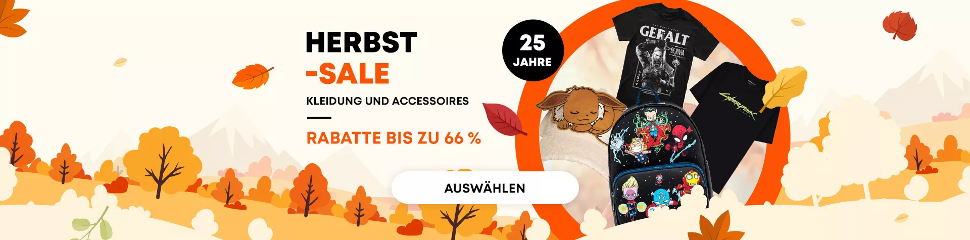 Herbst-Sale Kleidung