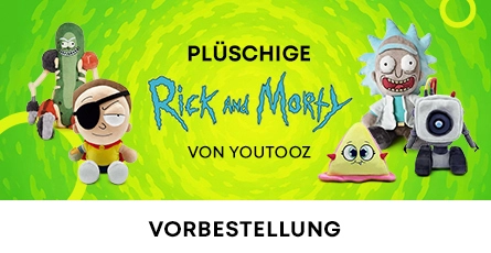 Plüschtiere Rick und Morty von Youtooz
