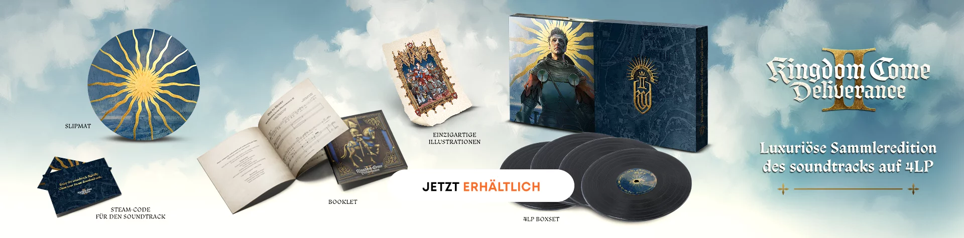 Soundtrack Kingdom Come: Deliverance II auf 4LP