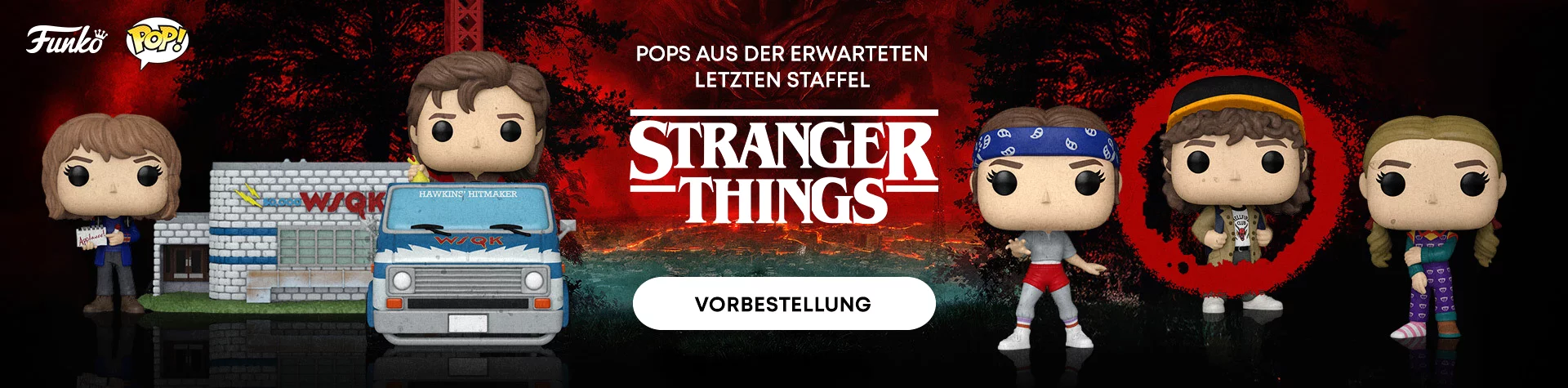STRANGER THINGS logem POPKY