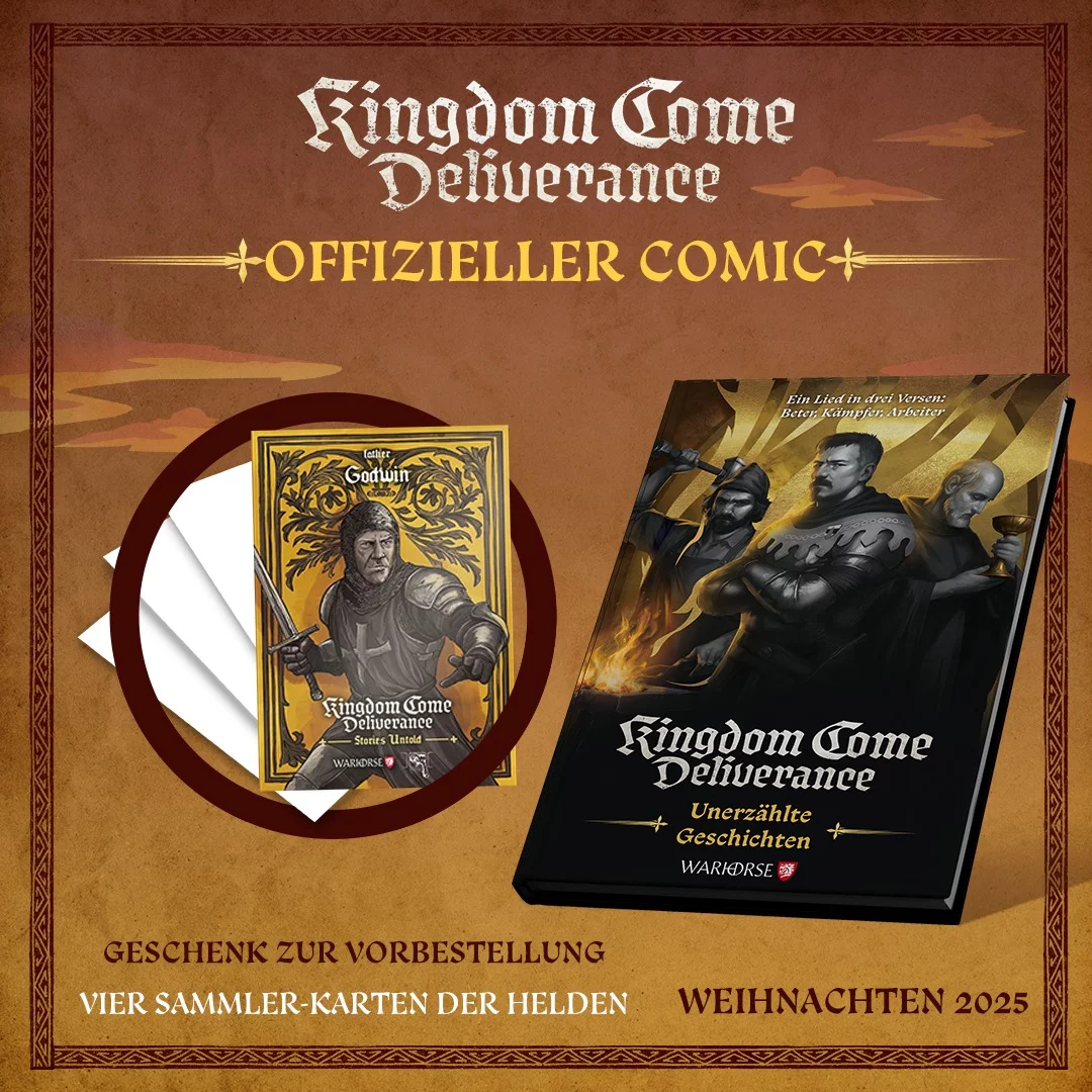 comic, kcd, kingdomcome, kingdomcomedeliverance2, warhorsestudios