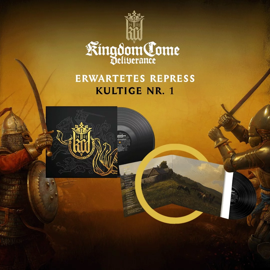 kingdomcomedeliverance2, vinyl, schalplatte, soundtrack, vorbestellung