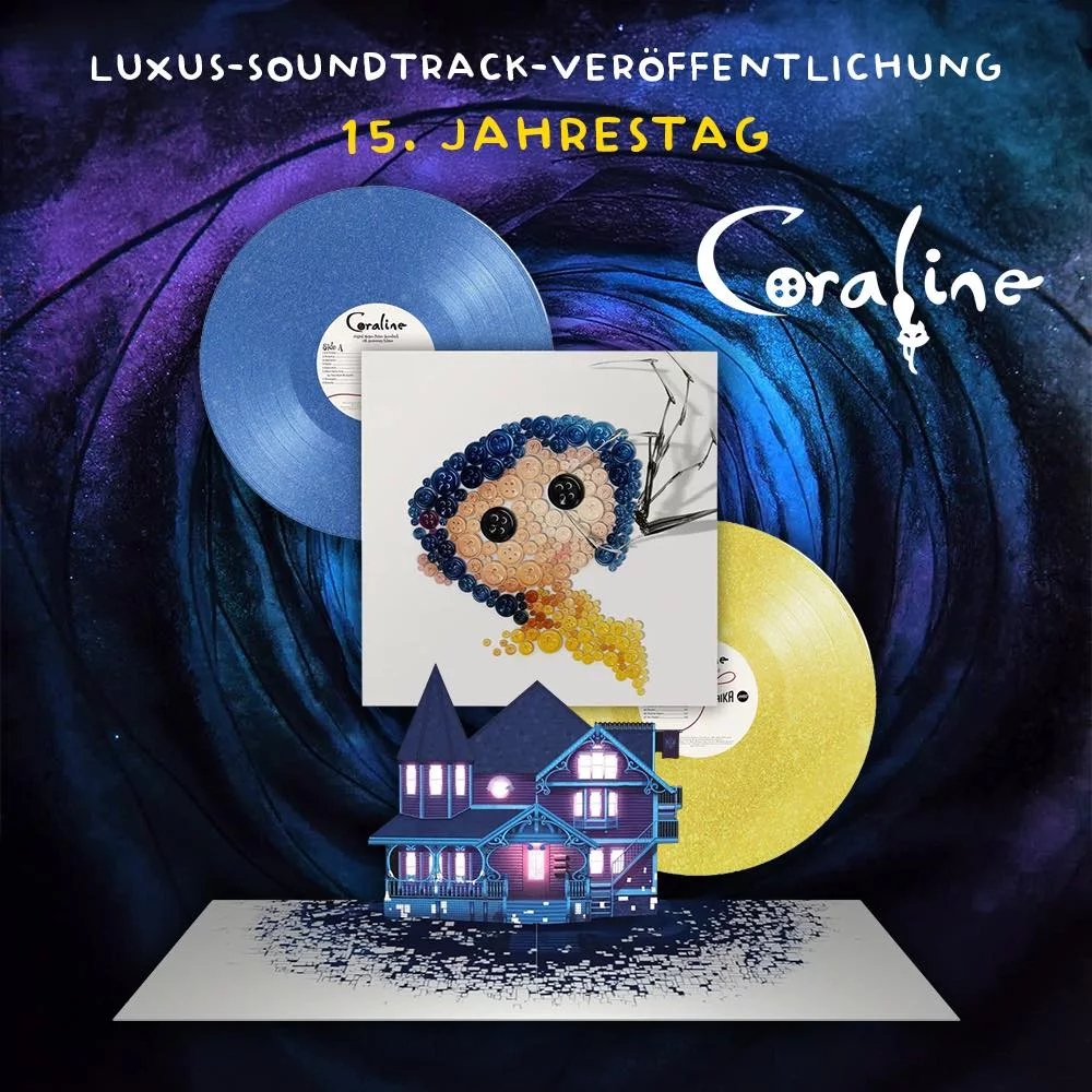 soundtrack, vinyl, vinylplatten, schallplatten, coraline