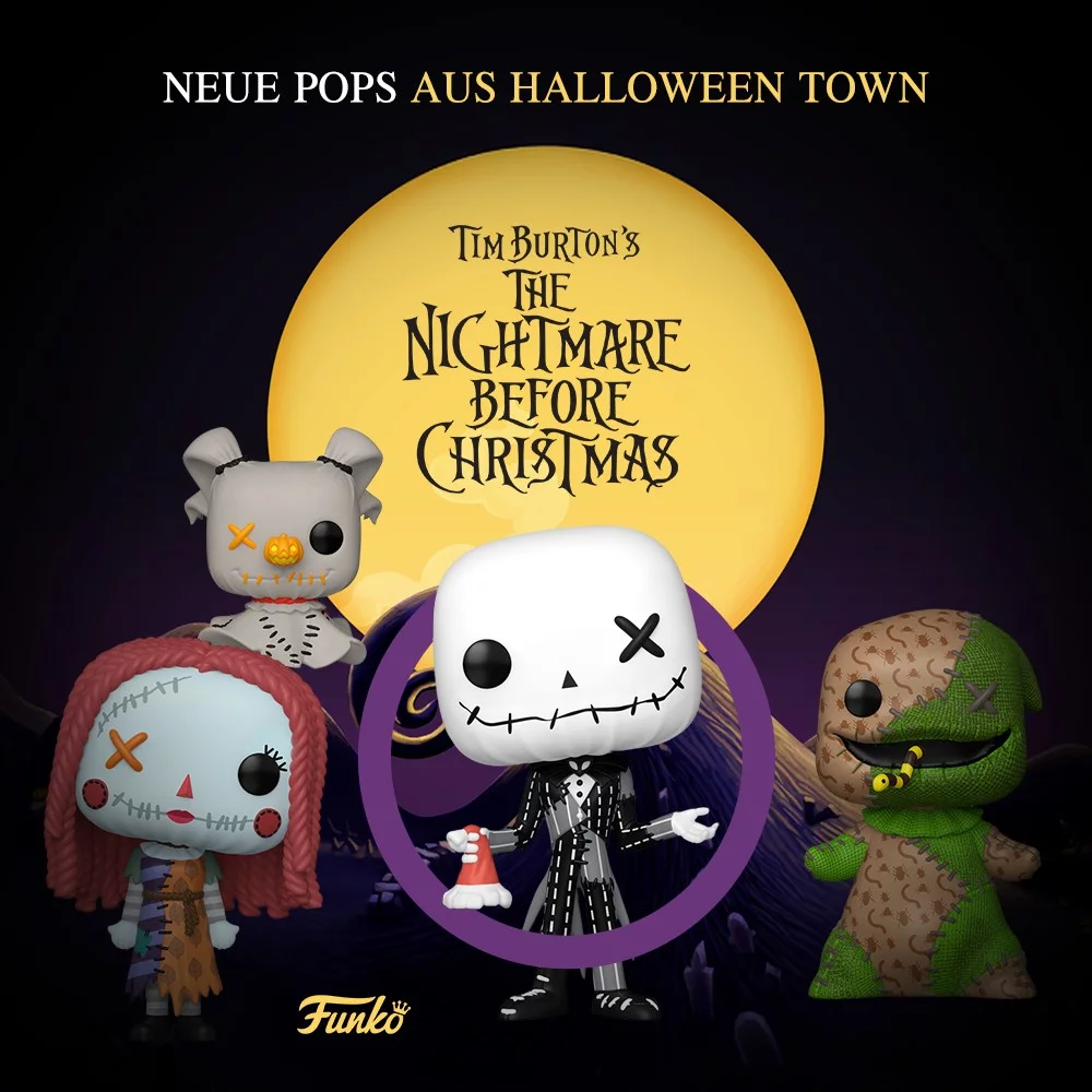 funkopop, halloween, thenightmarebeforechristmas