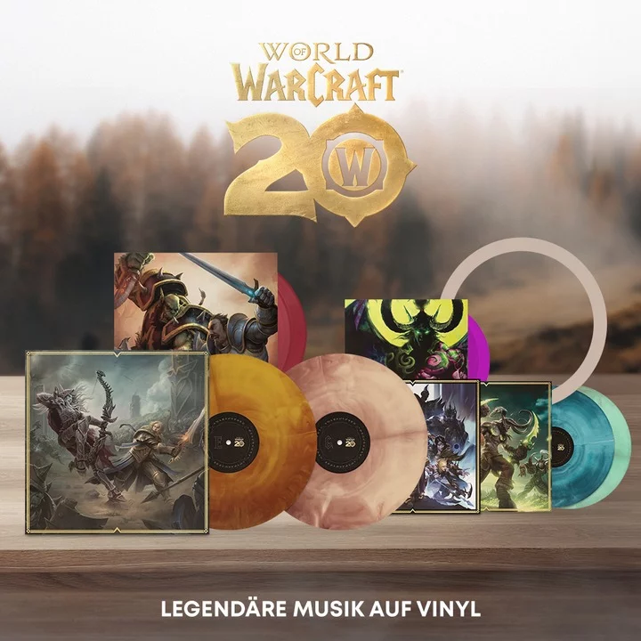 worldofwarcraft20thanniversary, wowsoundtrack, vinyls, soundtrackaufvinyl