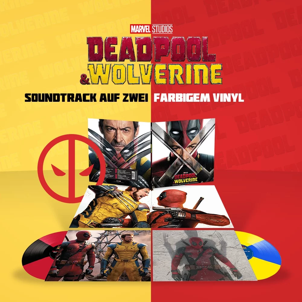 deadpoolwolverine, , superhero, film, filmSoundtracks, schallplatten