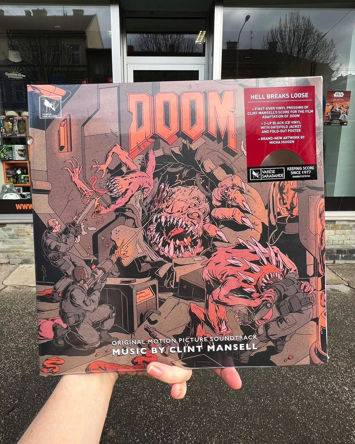 soundtrack, doom, schallplatten