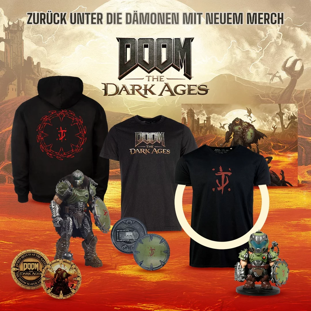 doom, doomthedarkages, merch, fanartikel