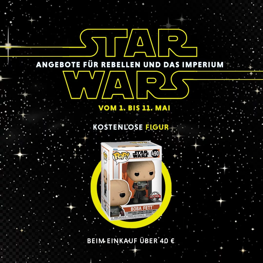 starwars, starwarsday, bobafett, popfigur, angebot, geschenk