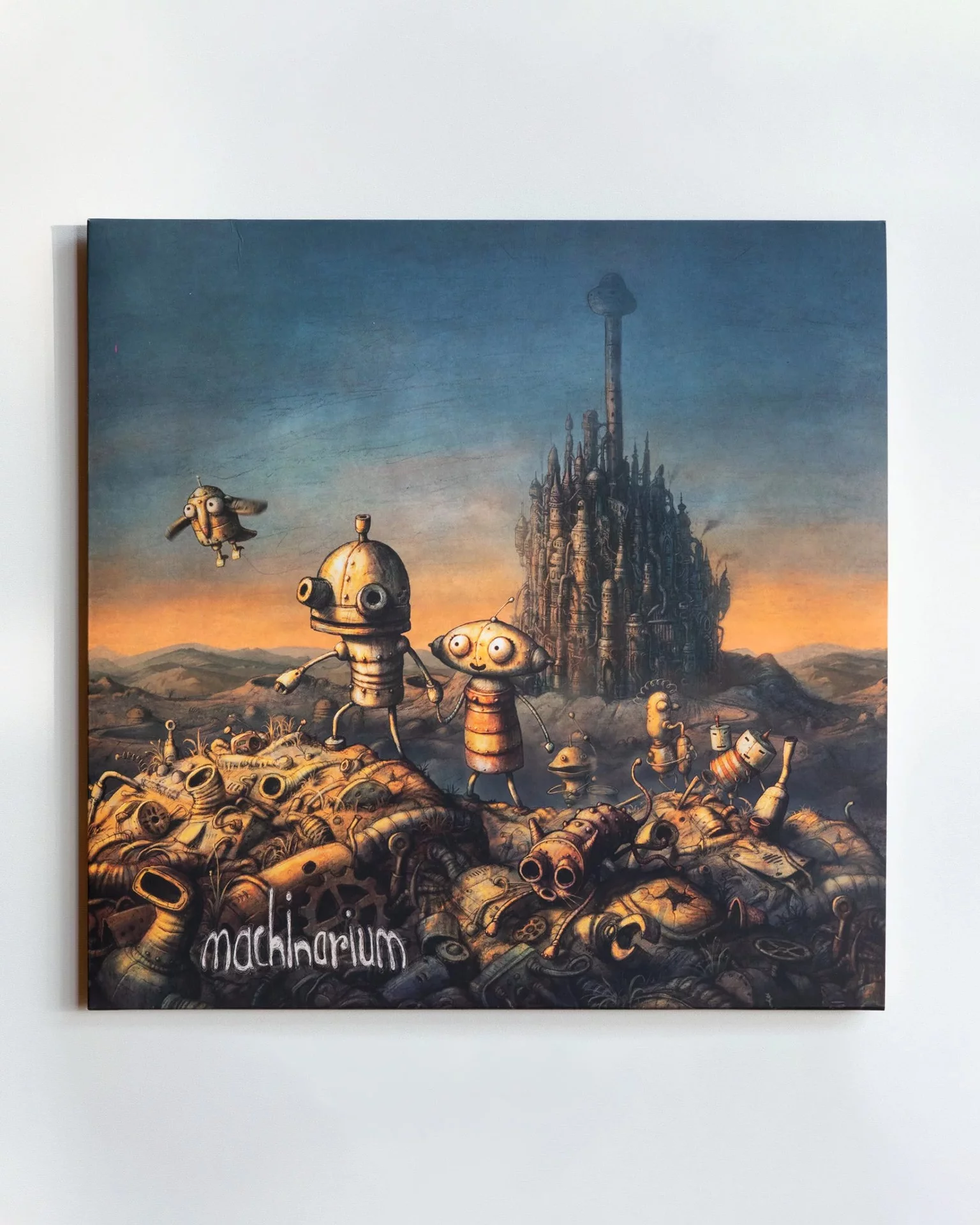vinyl, soundtrack, machinarium