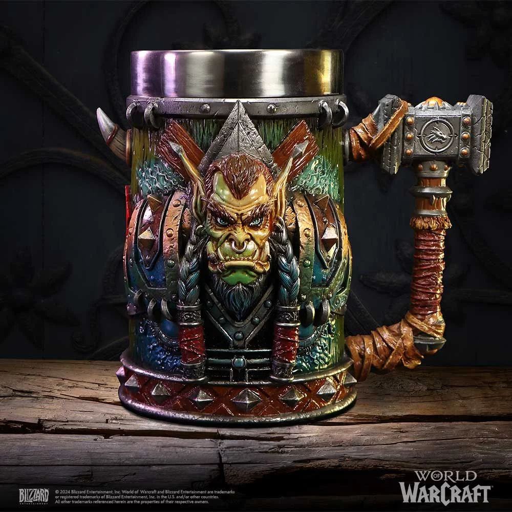 worldofwarcraft, krug, thrall, nemesisnow, sammlerstück, fanartikel