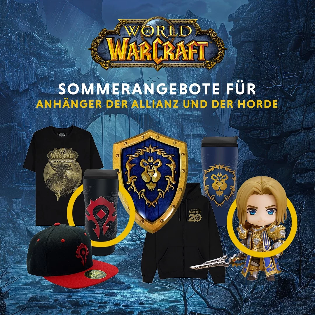 worldofwarcraft, wow, angebot, merch, merchandise, fanartikel