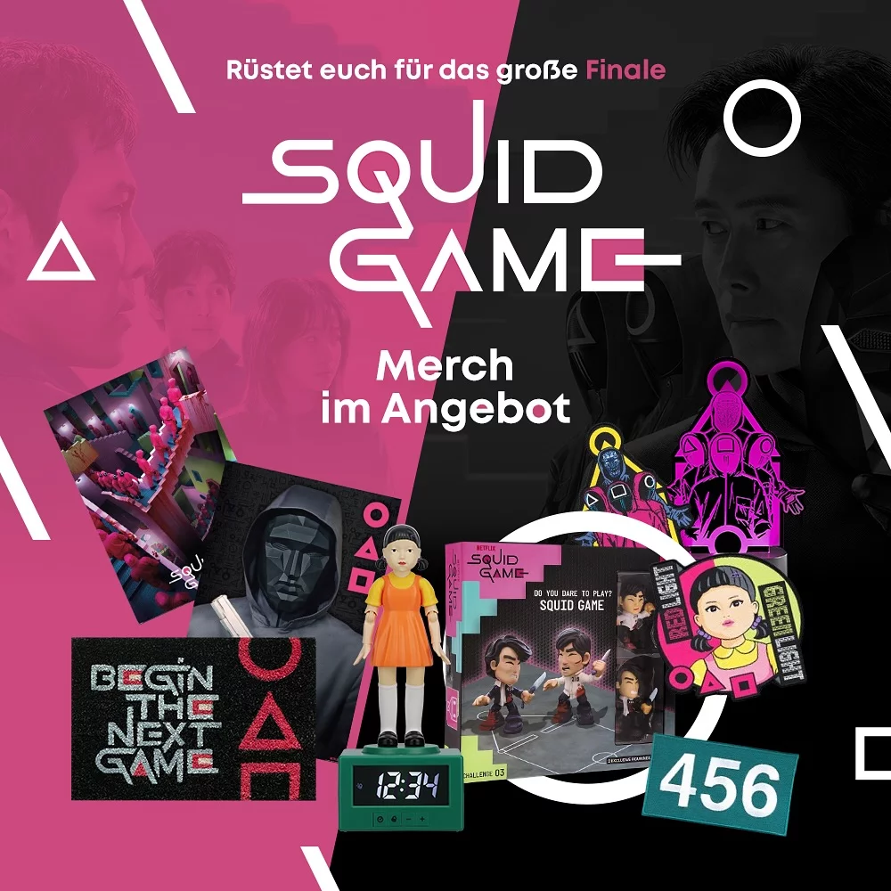 squidgame, merch, fanartikel, tintenfisch, anegbot