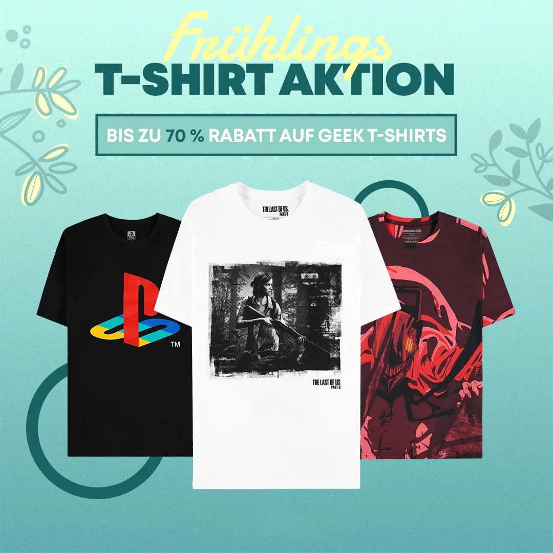 aktion, tshirts, angebot, frühling