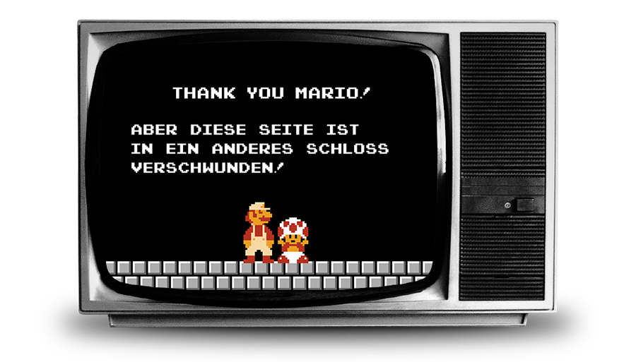 404 - Seite nicht gefunden