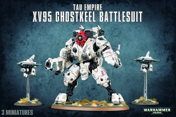 W40k: Tau Empire XV95 Ghostkeel Battlesuit (3 Figur)