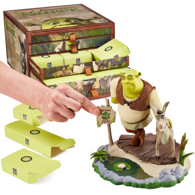 Adventskalender Shrek - Figur Shrek & Donkey (Bausatz)