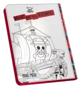 Kartenalbum Ultimate Guard - One Piece - Sketch Zipfolio 360 18-Pocket XenoSkin - TCG Sammelkartenspiel