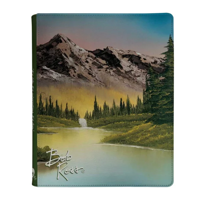 Album na karty Ultra PRO Magic: The Gathering - Bob Ross Mighty Mountain lake 9-Pocket PRO-Binder (360 karet) dupl