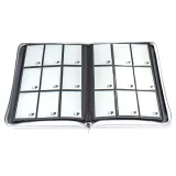 Sammelkarten Album Ultra PRO - Vivid 9-Pocket Zippered PRO-Binder White - Kartenspiel