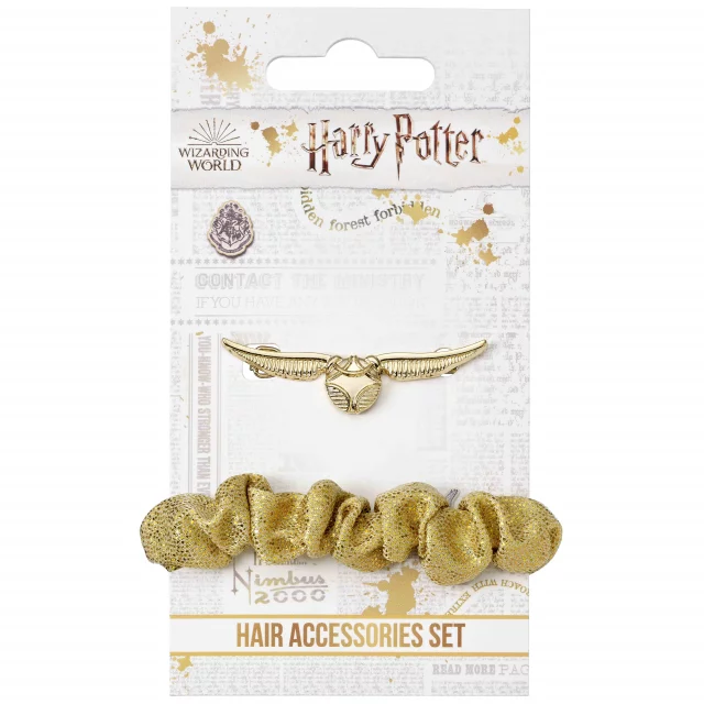 Dárkový set Harry Potter - Golden Snitch (gumička, spona) - Kugelschreiber