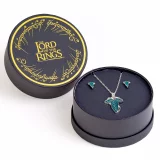 Geschenkset Lord of the Rings - Leaf of Lórien (Anhänger, Ohrringe) - Ohrringe