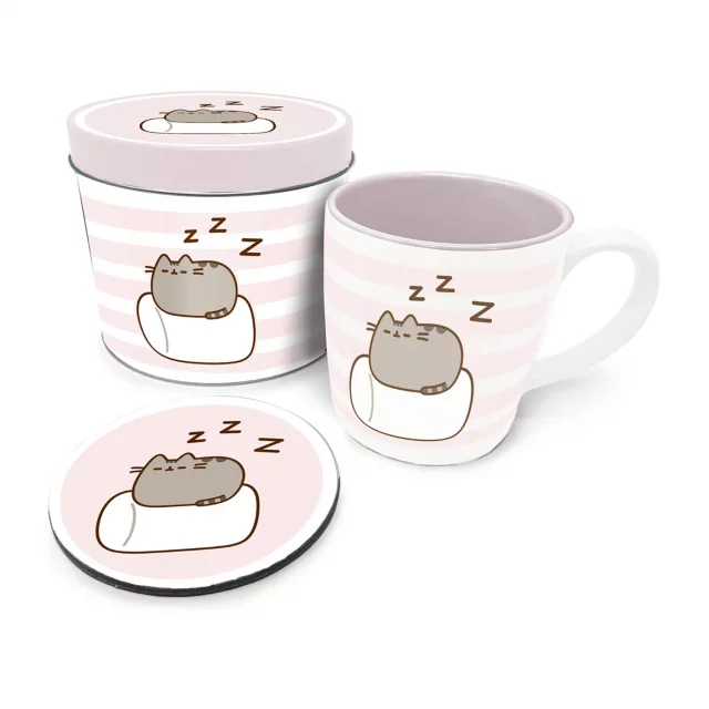 Dárkový set Pusheen - Ponožky v hrnku dupl