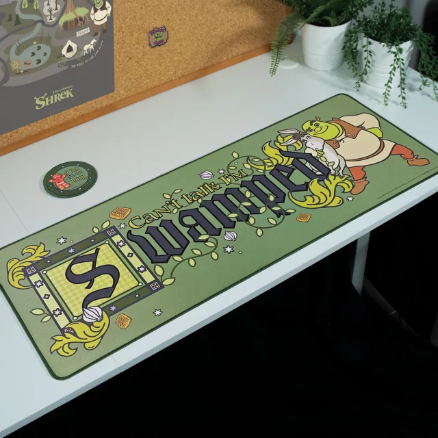 Dárkový set Shrek - Shrek Desk Pad Set (podložka pod myš, podtácek) - Tassen