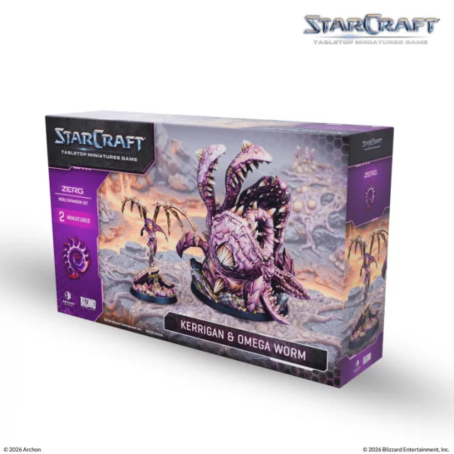 Desková hra StarCraft - Tabletop Miniature Game - Queen - Expansion Set (6 figurek) dupl
