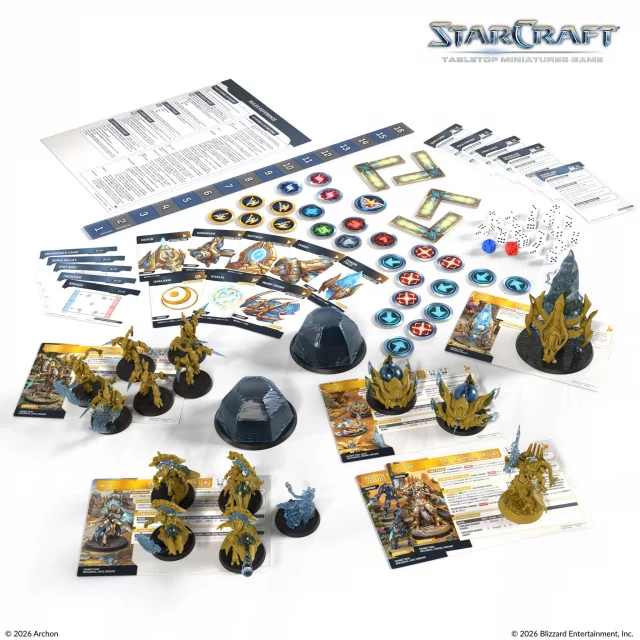 Desková hra StarCraft - Tabletop Miniature Game - Two Player Starter Set - Founder's Edition dupl