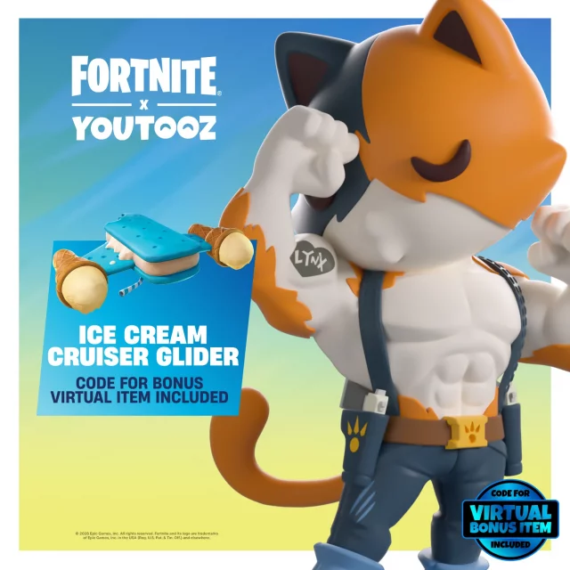 Figurka Fortnite - Meowscles (Youtooz Fortnite) - Action-Figur