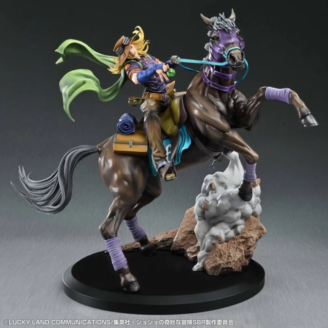 Statuette JoJo's Bizarre Adventure - Gyro Zeppeli & Valkyrie - Anime