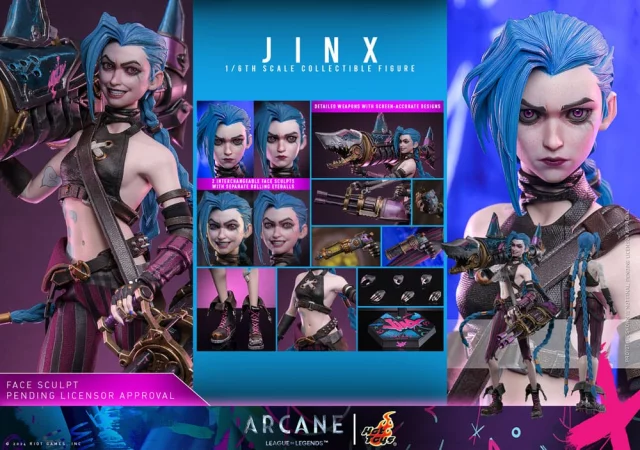 Figurka League of Legends - Jinx 1/6 (Hot Toys) - Action-Figur
