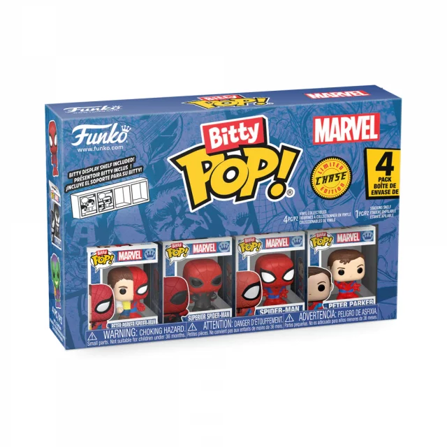 Figurka Spider-Man - Miles Morales 4-pack (Funko Bitty POP) dupl
