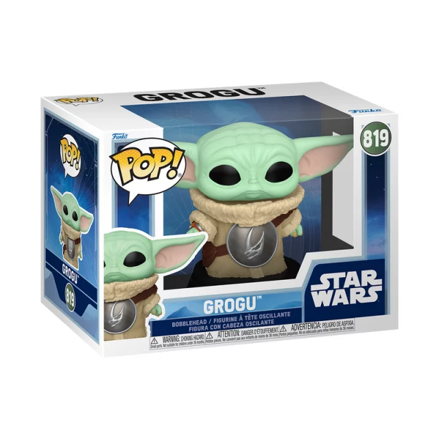 Figurka Star Wars - The Mandalorian with Grogu in Imperial Remnant AT-RT (Funko POP! Rides 837) dupl