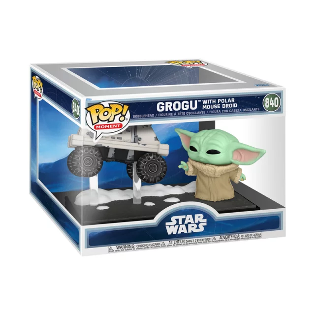 Figurka Star Wars - Grogu with Polar Mouse Droid (Funko POP! Moment 840) - Funko POP! Moments