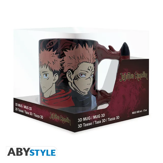 Hrnek Jujutsu Kaisen - Yuji and Sukuna dupl