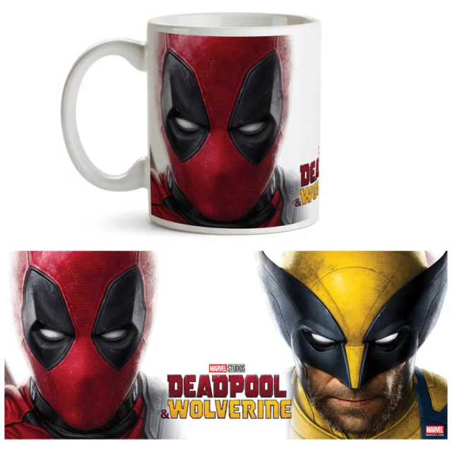 Hrnek Marvel - Deadpool logo dupl