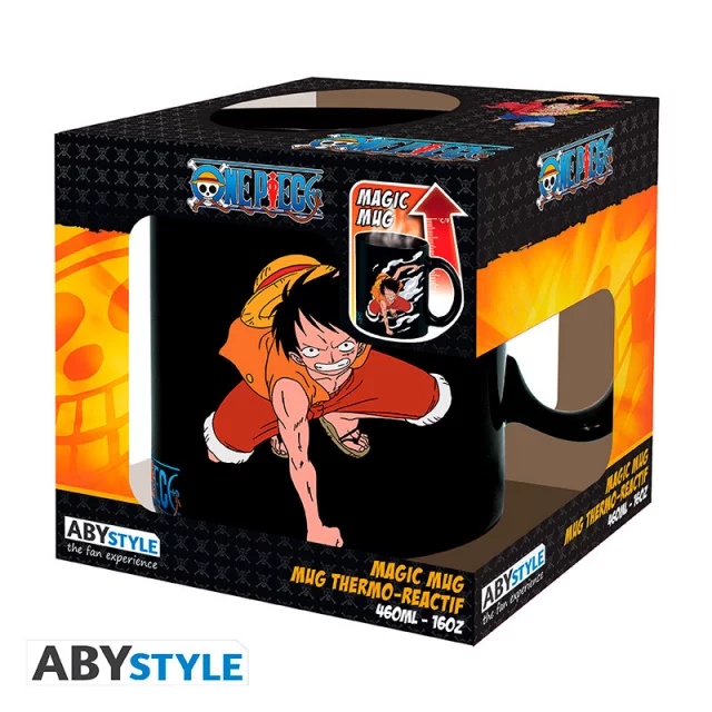 Hrnek One PIece - Luffy & Ace (měnící se) - Zaubertasse