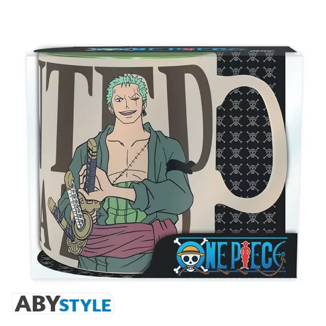 Tasse One Piece - Zoro Wanted (460 ml)