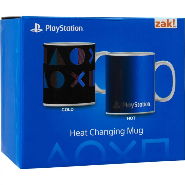 Hrnek PlayStation - PS5 (měnící se) dupl