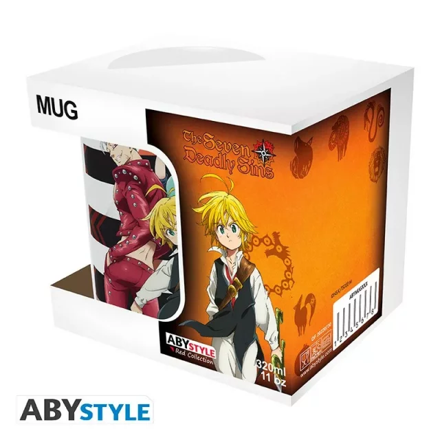 Tasse The Seven Deadly Sins - Meliodas, Ban & King