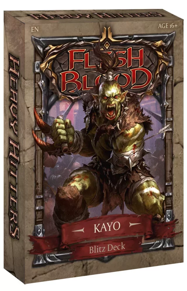 Kartenspiel Flesh and Blood TCG: Heavy Hitters - Kayo Blitz Deck