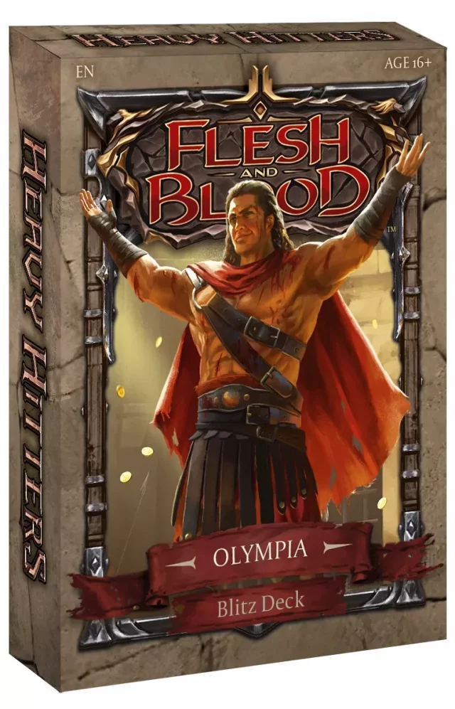 Kartenspiel Flesh and Blood TCG: Heavy Hitters - Olympia Blitz Deck