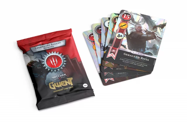 Karetní hra Gwint - Ballads Legendary Foil Cards - Příšery (10 karet) CZ dupl