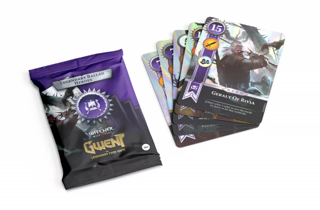 Karetní hra Gwint - Ballads Legendary Foil Cards - Skellige (10 karet) CZ dupl