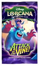 Kartenspiel Lorcana: Attack of the Vine - Booster (12 Karten) - Disney